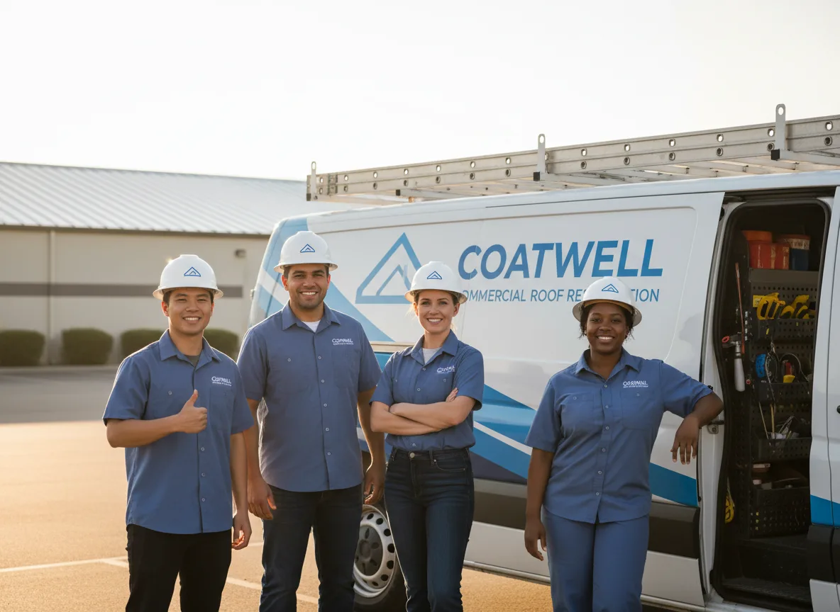 Commercial roof coating company in Blakely Island, WA